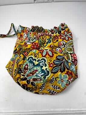 Vera Bradley Plastic Lined Drawstring Ditty Bag Pre-Owned in good condition